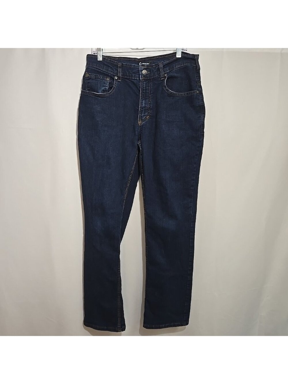 Origin Delta 68 Jeans Mens Size 34/32 (Actual 32/31) Blue Denim Workwear Stretch